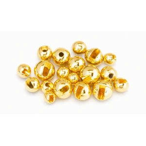 Turrall Gold Slotted Tungsten Beads 