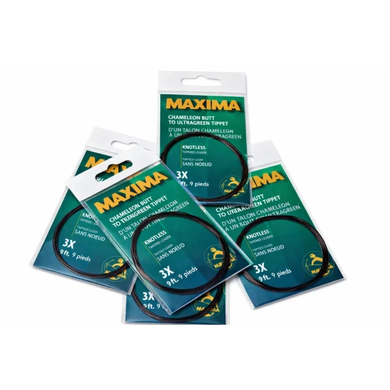 Maxima Knotless Tapered Leaders