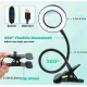 LED Magnifying Lamp With Clamp, 10X Magnifier