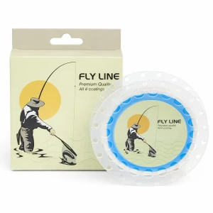 Troutflies Ice Blue Intermediate fly Line, With Backing Attached