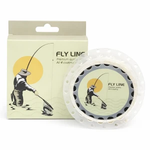 Troutflies Black Sinking fly Line, With Backing Attached 
