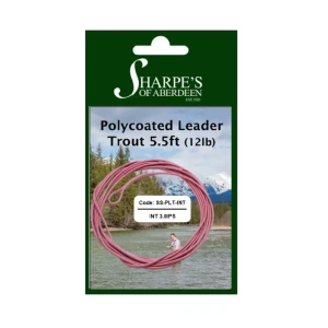 Sharpes Polycoated Trout Leader 12lb 5.5ft