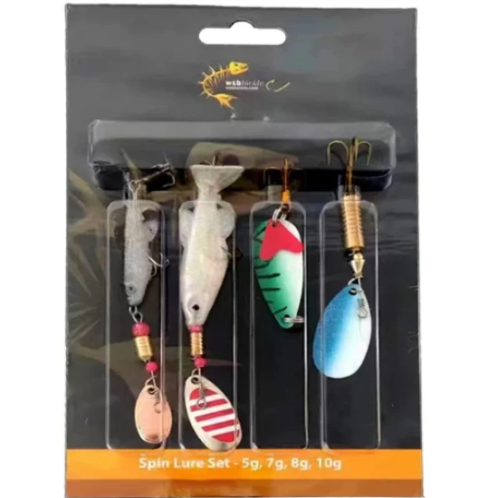 WSB Spinner and Lures Set 