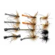 12 Barbless Detached and Standard Daddy, Mixed Collection