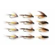 12 Wet Flies - Dunkeld, Pheasant Tail & Tups