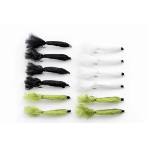 12 Baby Doll, Olive,Black and White
