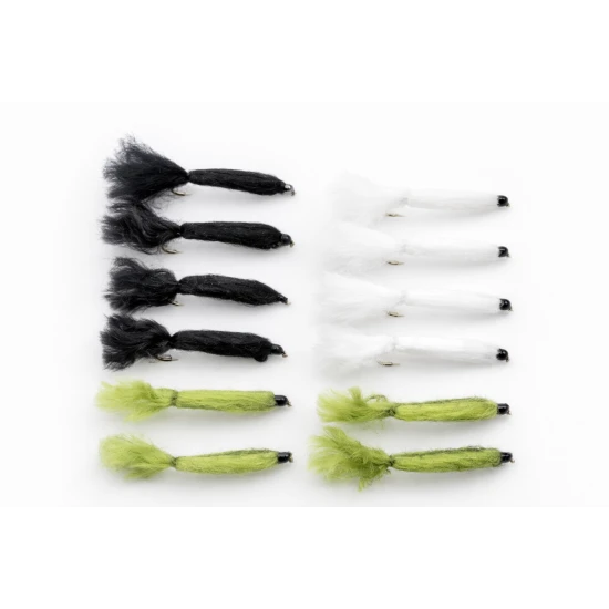 12 Baby Doll, Olive,Black and White