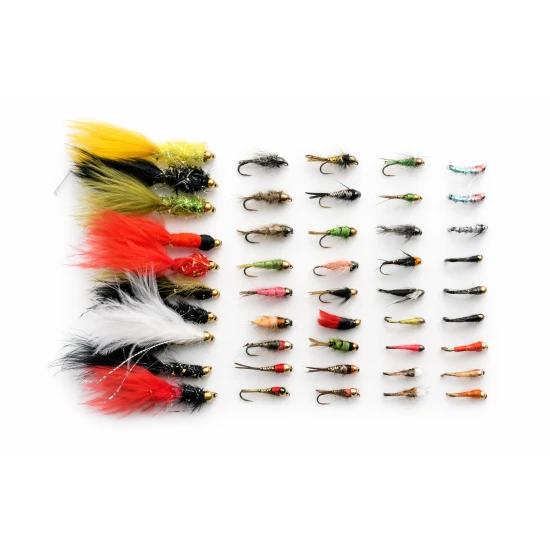 40 Barbless Cool Weather Flies