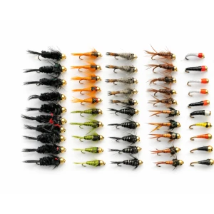 50 Barbless Goldhead Buzzer and Nymph