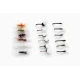 18 Barbless Buzzers, Shipman, Suspender, Epoxy