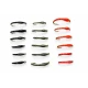 18 Barbless Epoxy Buzzer - Black,Olive and Orange