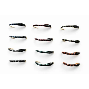 12 Barbless Crisp Packet Buzzer - Mixed Colour