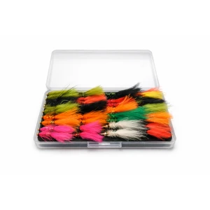 40 Barbless Goldhead Lures Box Set (SLOT FOAM slimline box included)