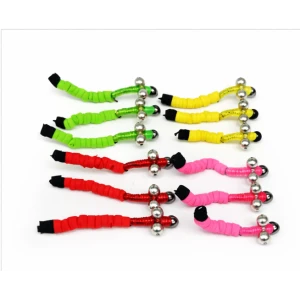 BARBLESS 12 Mixed Coloured Carp Worms
