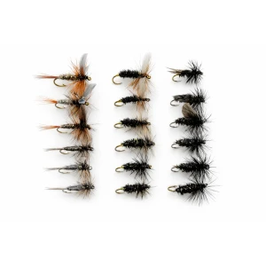 18 Dry Flies, Mixed 6 Varieties- Named