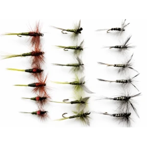 18 Dry Olive Flies