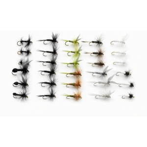 30 Mixed Dry Flies, 10 Varieties