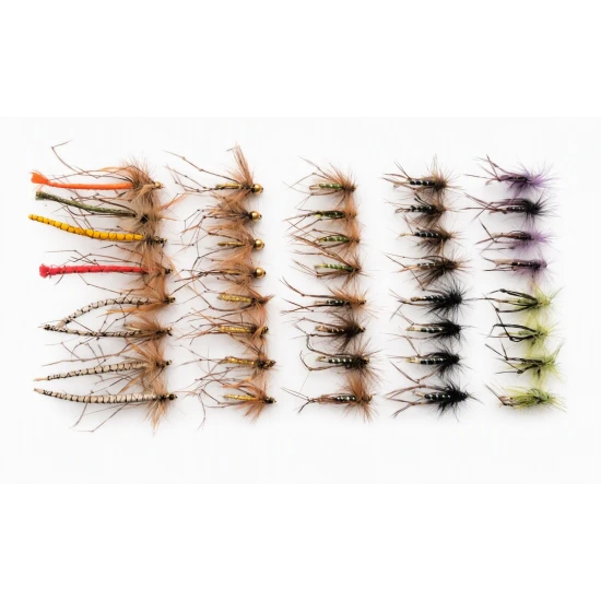 40 Daddy (16) and Hopper (24) Flies