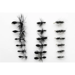 18 Barbless Dry Flies, Ants and Gnats