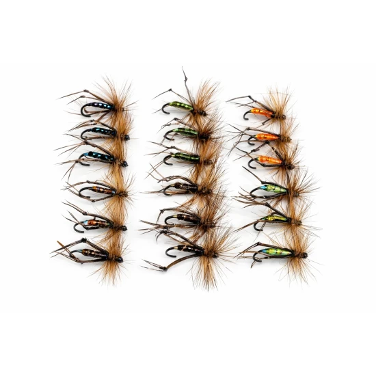 18 Barbless Hoppers, Mixed Colours