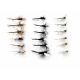 18 Parachute Dry Flies - Duster, Adams & Gnat