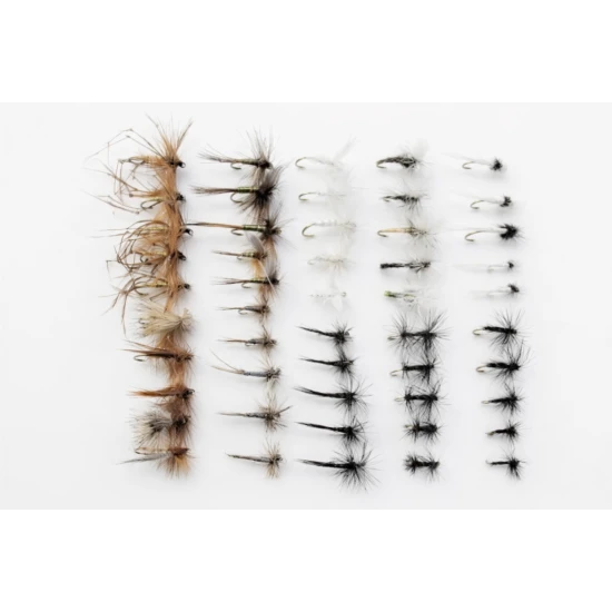 50 Barbless Dry Flies, Spring Summer Favourites