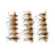 18 Barbless Daddy Long Legs, Standard & Goldhead