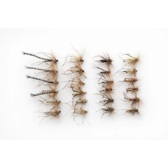 24 Barbless Mixed Daddys and Hoppers