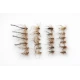 24 Barbless Mixed Daddys and Hoppers
