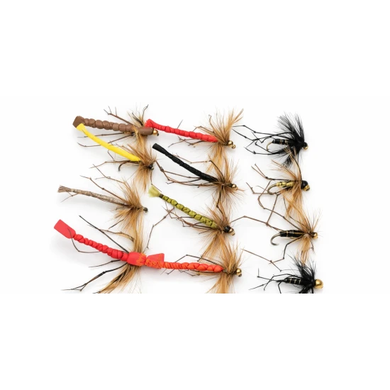 12 Barbless Mixed Pattern Daddys