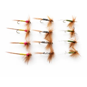 12 Dry Flies - Jingler, Kites Imperial, Tups