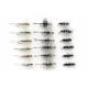 18 Dry Flies, Griffiths, Duster, Grizzly