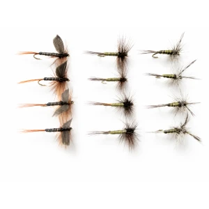 12 Dry Flies - Greenwell Glory, Three Varieties