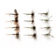 12 Dry Flies - Greenwell Glory, Three Varieties