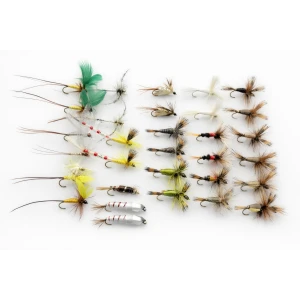 30 Barbless Mixed Mayflies, Plenty of variety
