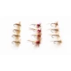12 Dry Flies -Tupps, Kites Imp, Sandfly