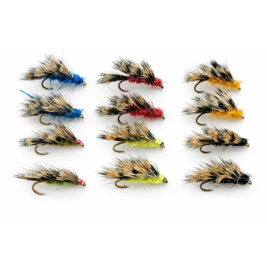 12 Barbless Mixed Sedgehogs AKA Halfhogs
