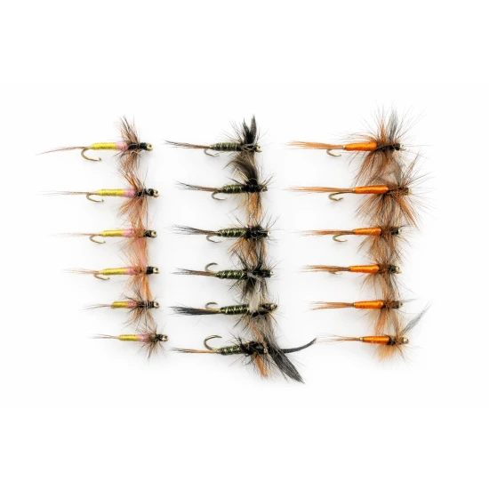 18 Dry Fly - Greenwell, Tups, Spinner