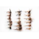 18 Dry Flies, Mixed Spinners