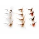 12 Dry Flies - Lunns Particular, Houghton Ruby, Spinners