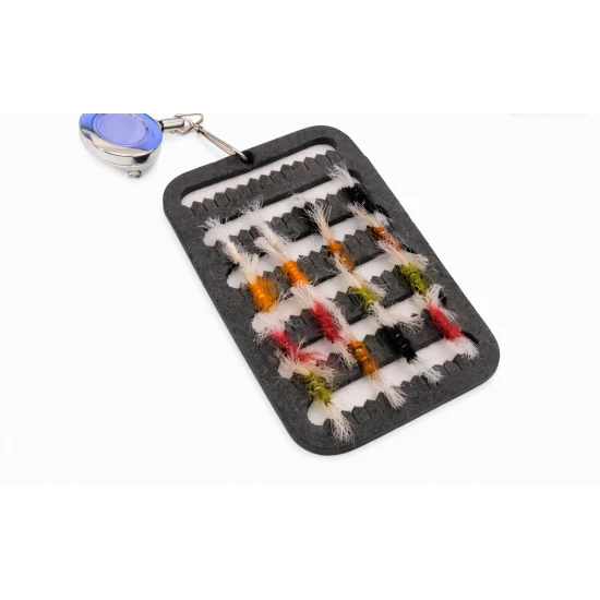 16 Shipman Buzzer on a Fly Patch with a Zinger