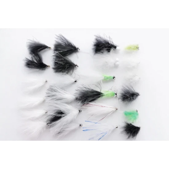 24 Barbless Cats Whiskers - Specific patterns
