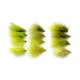 12 Barbless Dawsons Olives, Goldhead and Unweighted
