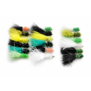 18 Barbless Goldhead Fritz Mixed Colours