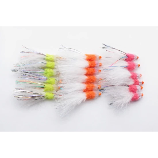18 Barbless Hothead Lures - Rainbows