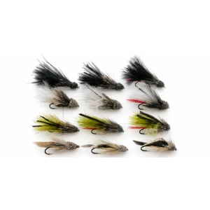 12 BARBLESS Marabou Muddler