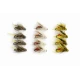 12 Barbless Special Muddler - Kate, Picric, Weestie