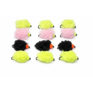 12 Barbless Hothead Eggstacy Blobs