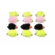12 Barbless Hothead Eggstacy Blobs