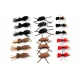 18 Dry Flies - Beetles and Foam Ants inc Ants and Standard and Gum